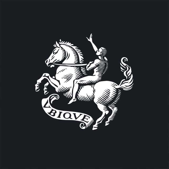 logo d'un homme sur un cheval